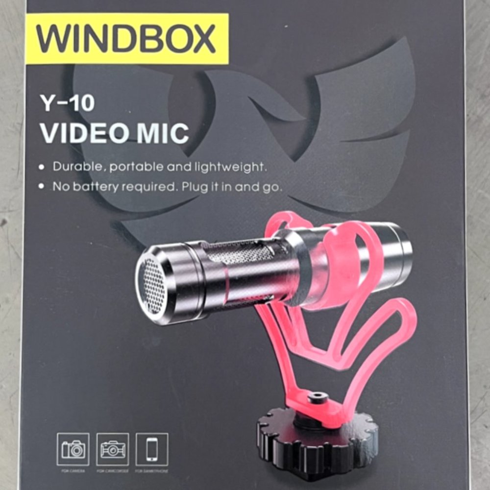 Windbox Y-10 Video Microphone